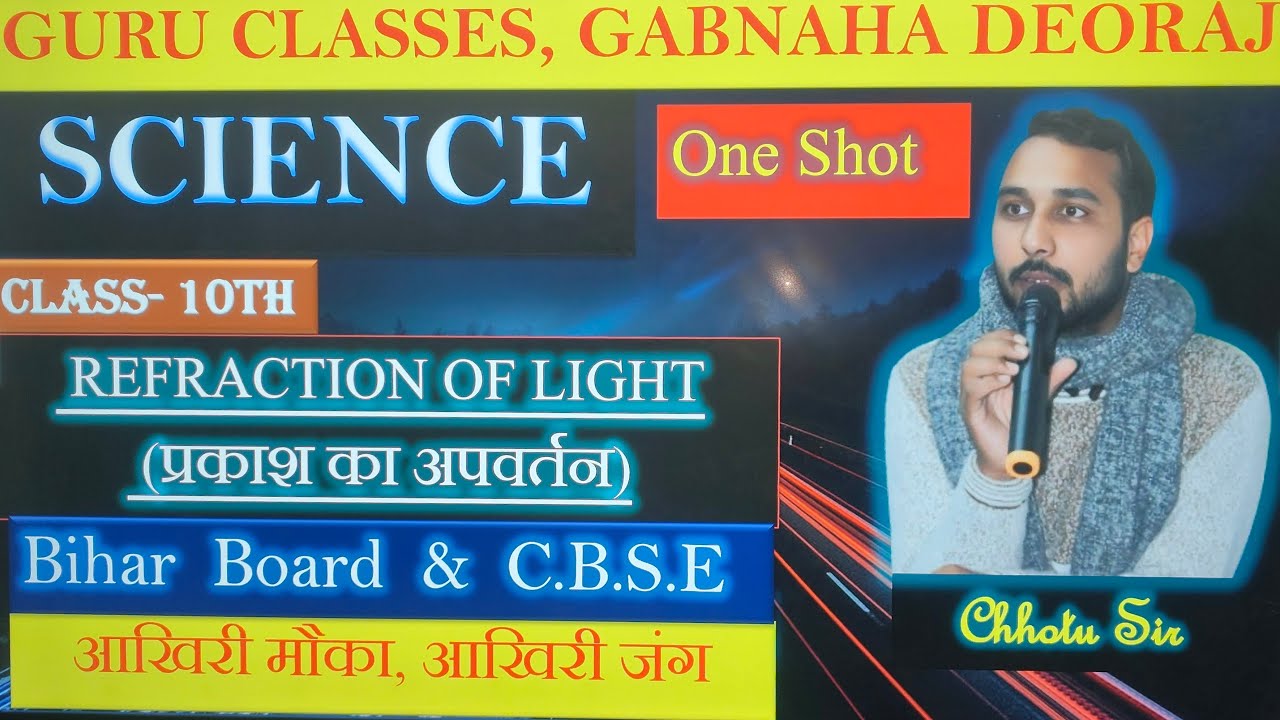 Light - Reflection & Refraction | Complete Chapter in ONE SHOT|बिहार बोर्ड|@|chhotusir