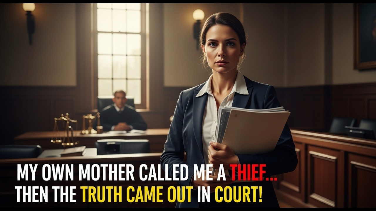 My Mother Called Me a Thief in Court… But One Line of Evidence Destroyed Her Case