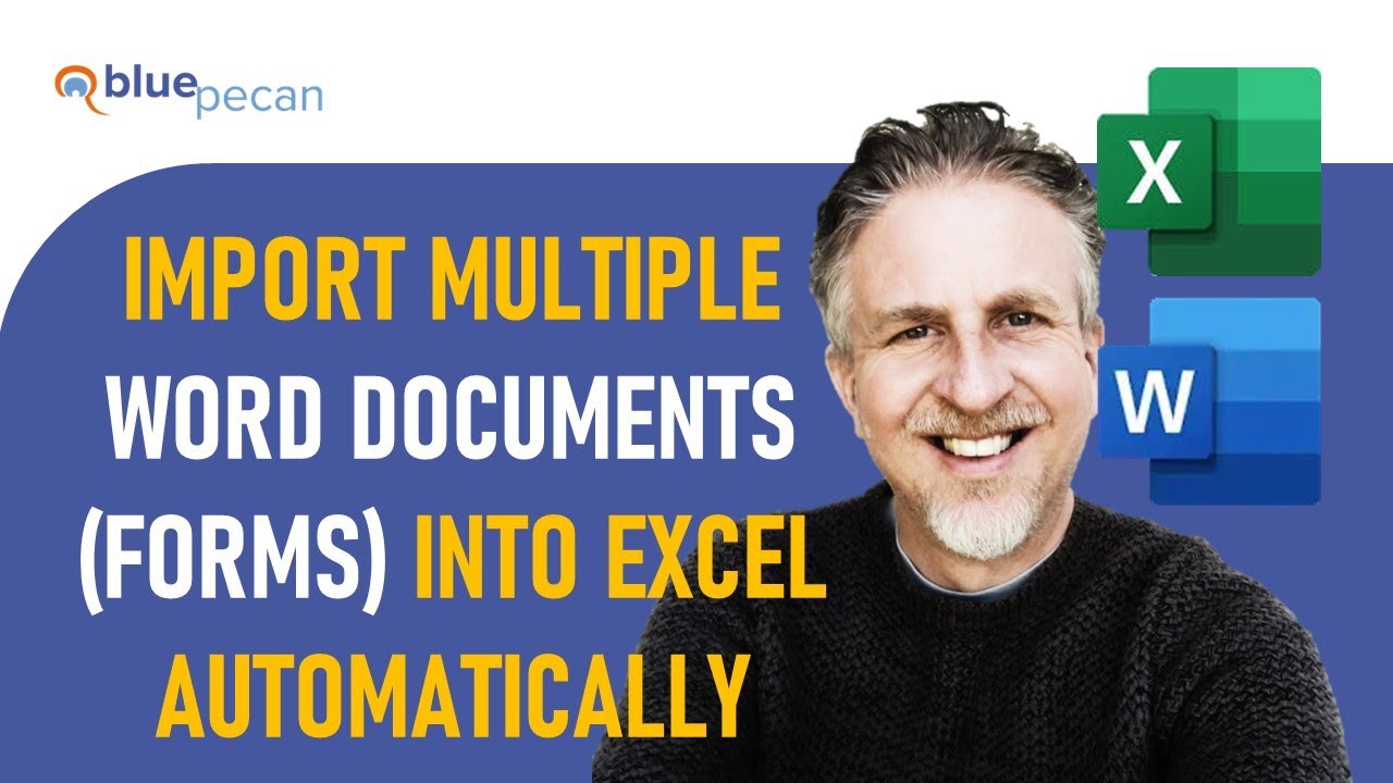 Export Word Form Data to Excel | Extract Form Data From Multiple Word Documents Automatically