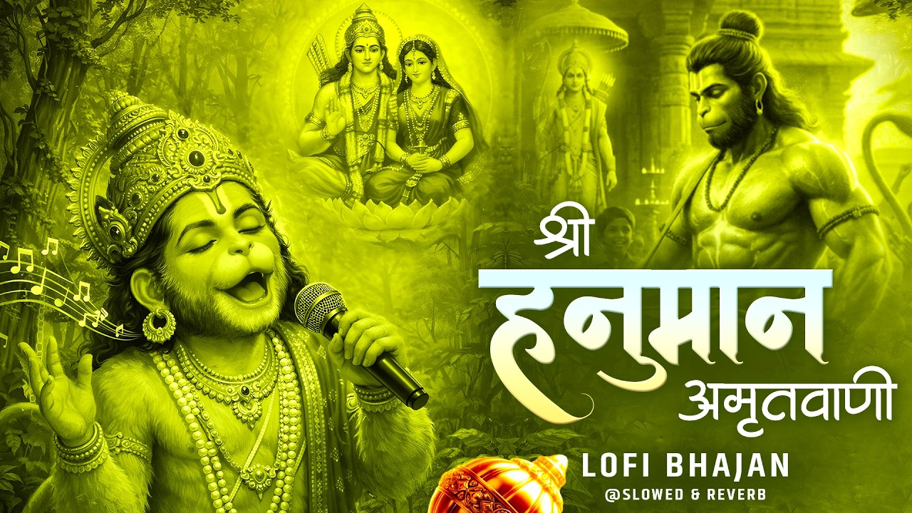 श्री हनुमान अमृतवाणी [ Slow & Reverb version ] Hanuman Bhajan | Devotional Song | Lofi Bhajan 2026 |