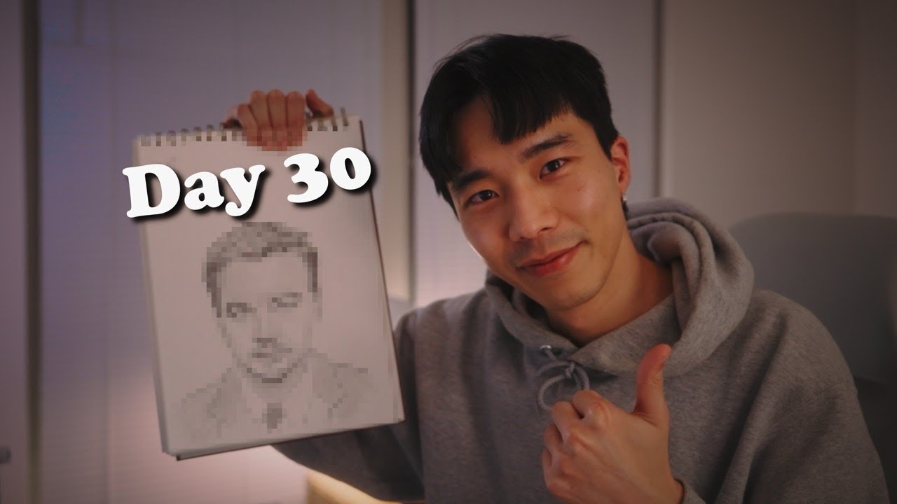 I drew faces everyday for 30 days