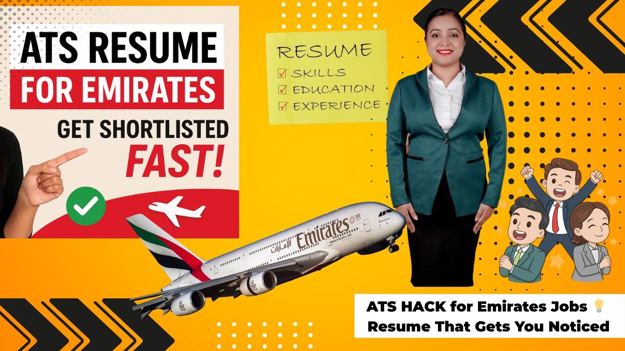 Резюме, удобное для работы в службе поддержки клиентов Emirates | Воспользуйтесь этими советами п...