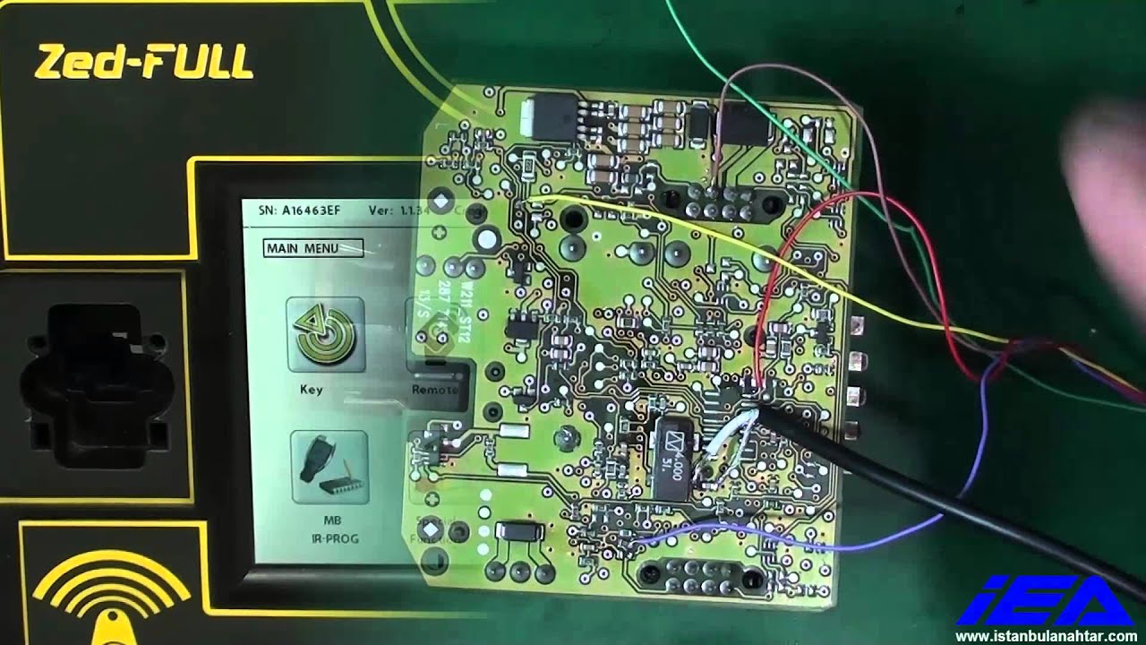 W211  ST12-13-S EZS/EIS  Reading and Programming With Zed-FULL ZFH-EA7 Adapter