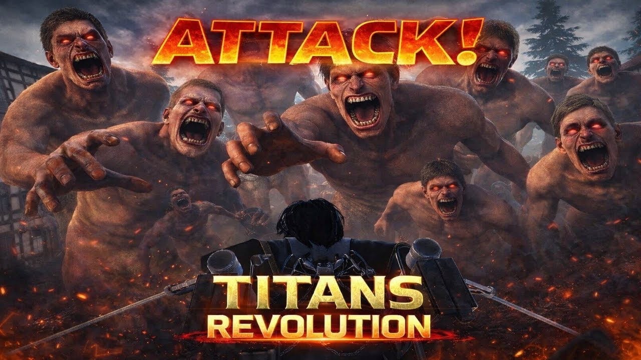 MY FIRST TIME PLAYING ATTACK ON TITAN REVOLUTION… I WAS NOT READY 😳🔥