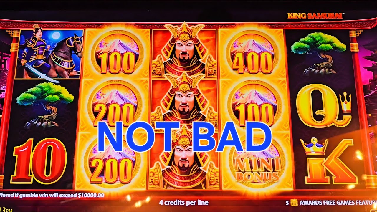 Trying a Different Style of Betting: Thunder Empire: King Samurai.