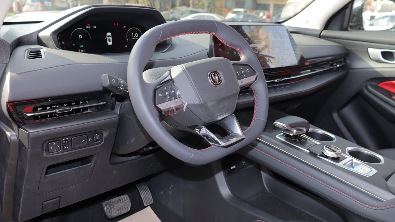 Changan CS55 Plus 2025 Красный, обзор