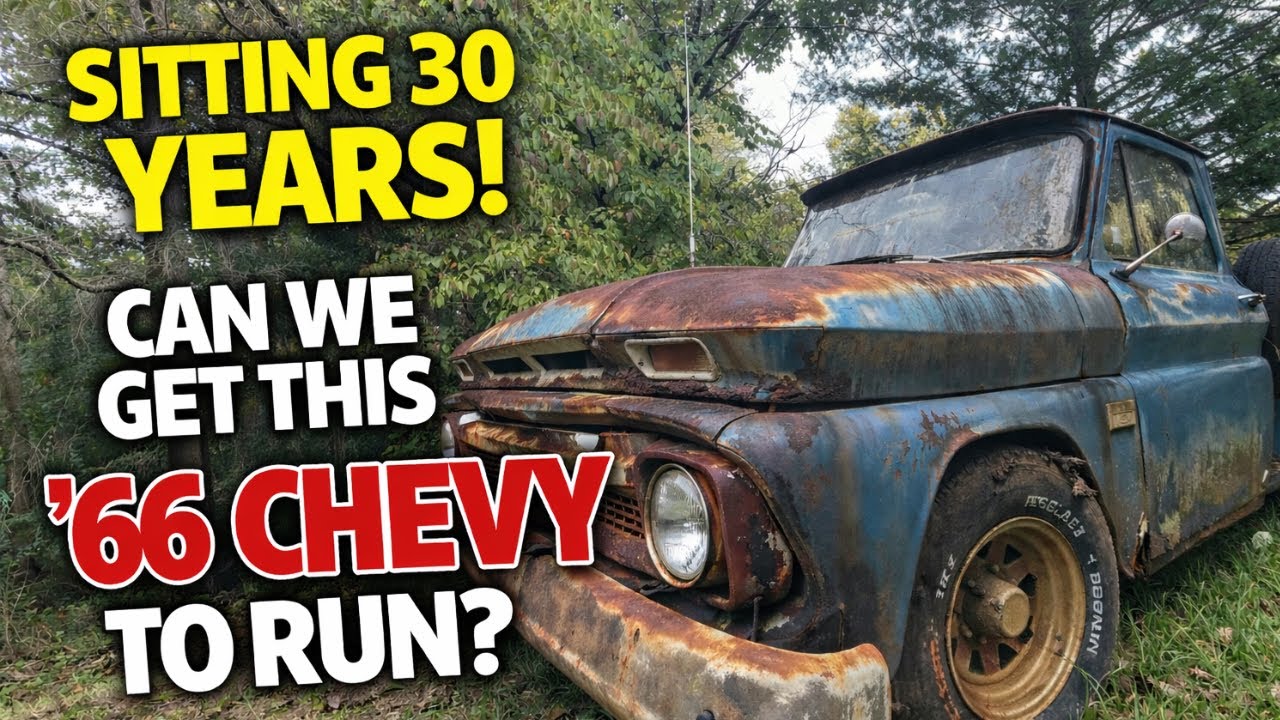 I Bought an Abandoned ’66 Chevy After 30 Years! Will it Start?