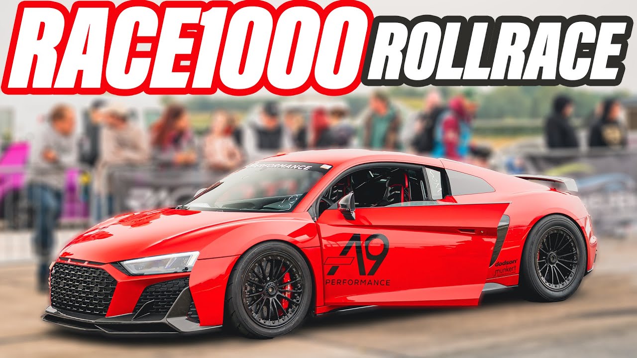 2500PS Audi R8 sprengt Grenzen: 338 km/h | RACE 1000 Highlights | 4K | fastlife.bavaria