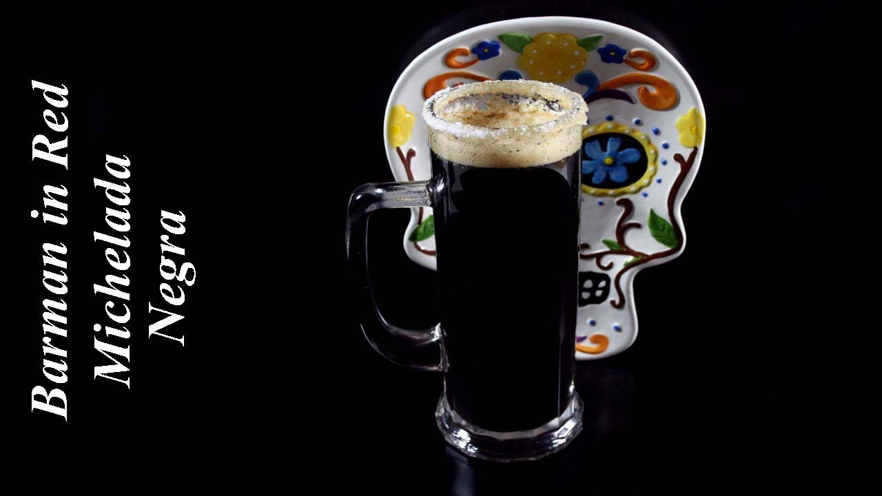 como hacer una MICHELADA NEGRA