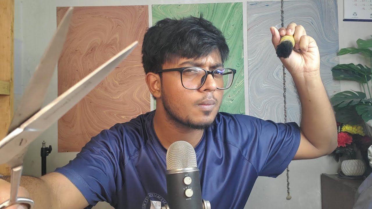 2 MINUTES AGGRESSIVE HAIRCUT ASMR