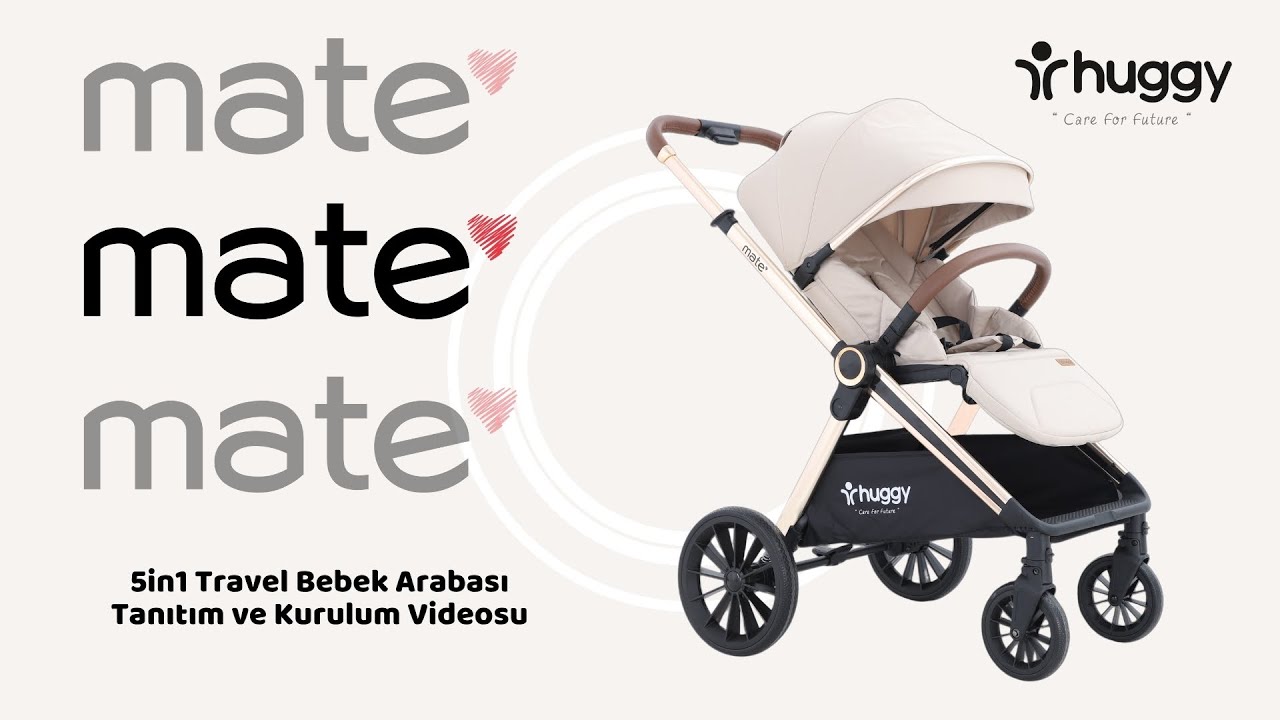 Huggy Mate Bebek Arabası Kurulum ve Tanıtım