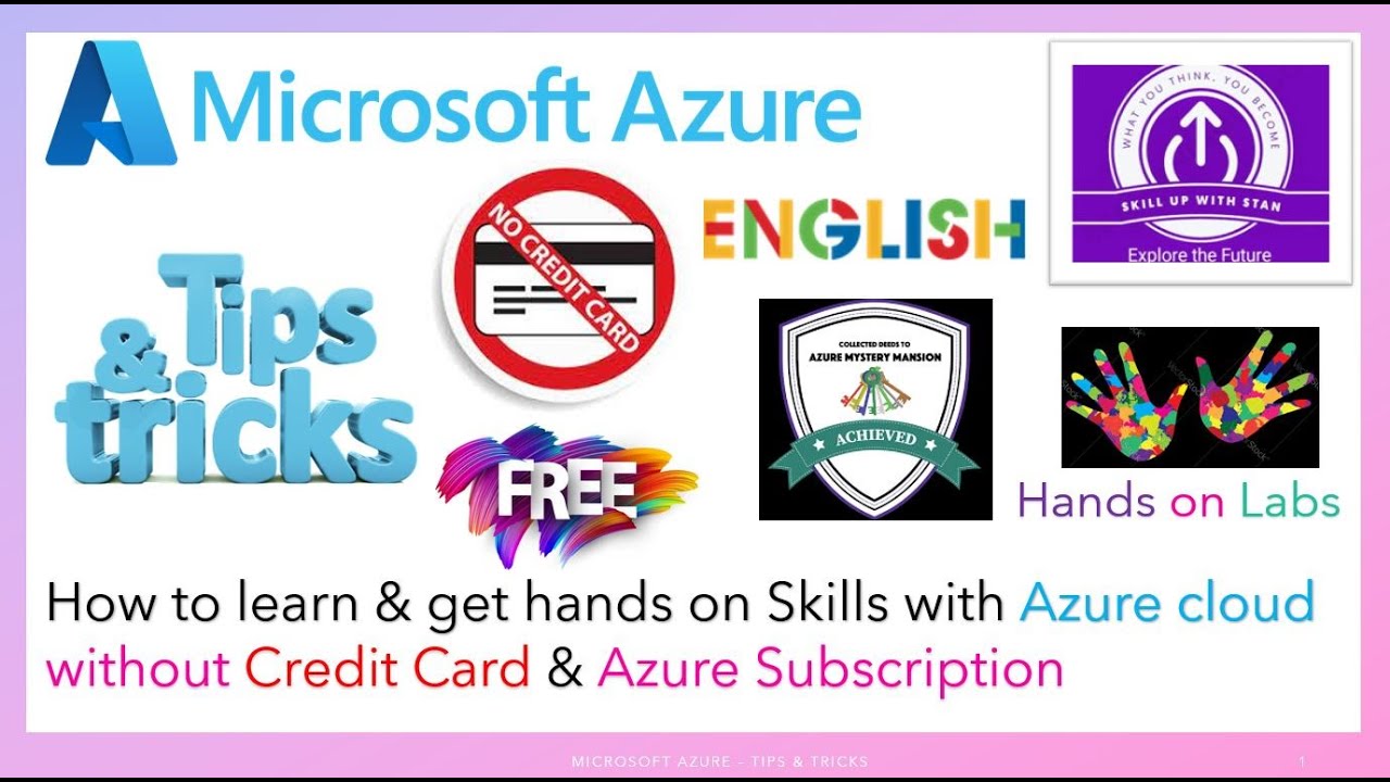 HOW TO LEARN AZURE FOR FREE WITHOUT CREDIT CARD - ENGLISH