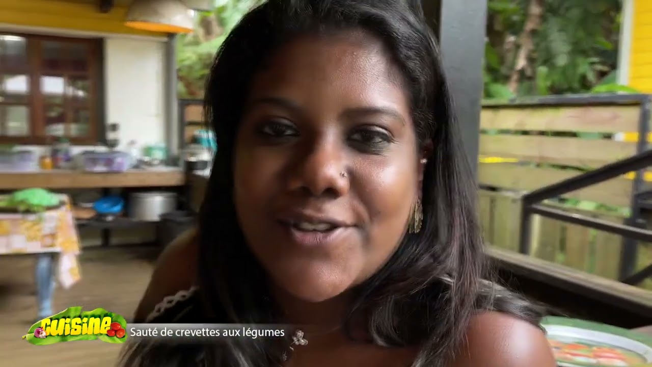 Sauté crevette aux légumes sur KANAL AUSTRAL.TV