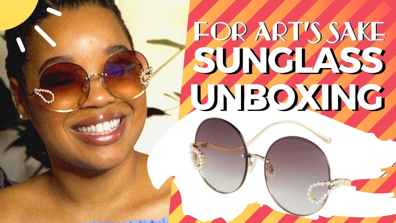 For Art's Sake Sunglass Unboxing | My Sunglass Collection