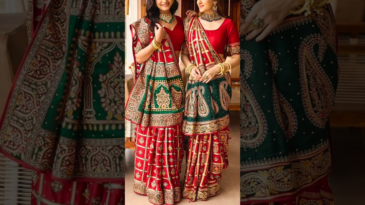 ❤️✨Beautiful designer partywear latest fancy unique saree #designer #partywear #fancy #saree