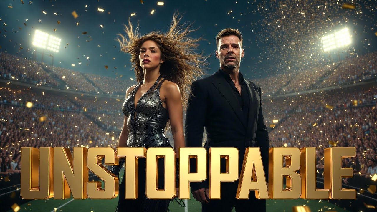 Shakira & Ricky Martin - Unstoppable (Official AI Music Video)