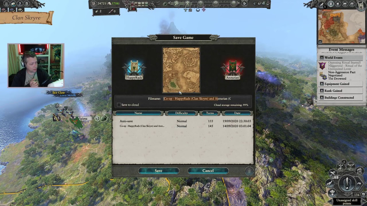 Warhammer 2 Coop | Back on the Skaven with Arc for a bit then maybe some Elves