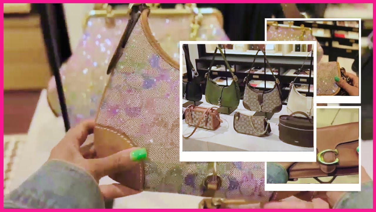 Новые сумки Coach с радужными кристаллами | Действительно ли это так?