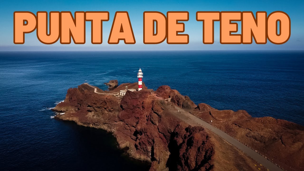 Secrets de Tenerife r&eacute;v&eacute;l&eacute;s : Explorez le phare de Punta de Teno 4K