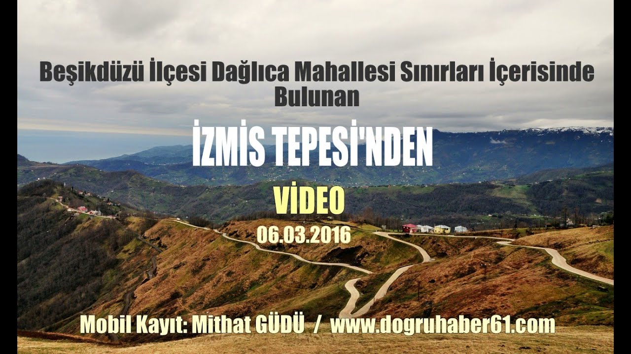İZMİS TEPESİ'NDEN VİDEO G&Ouml;R&Uuml;NT&Uuml;LER_06.03.2016