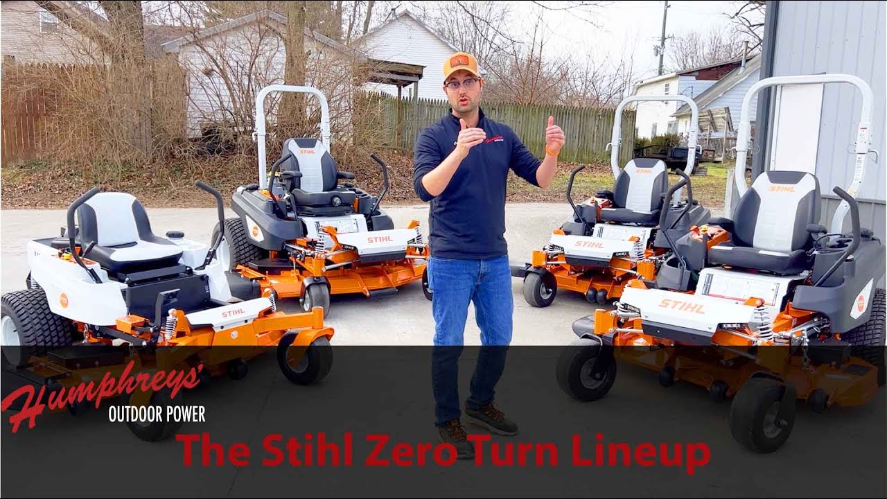 Линейка продукции Stihl Zero Turn