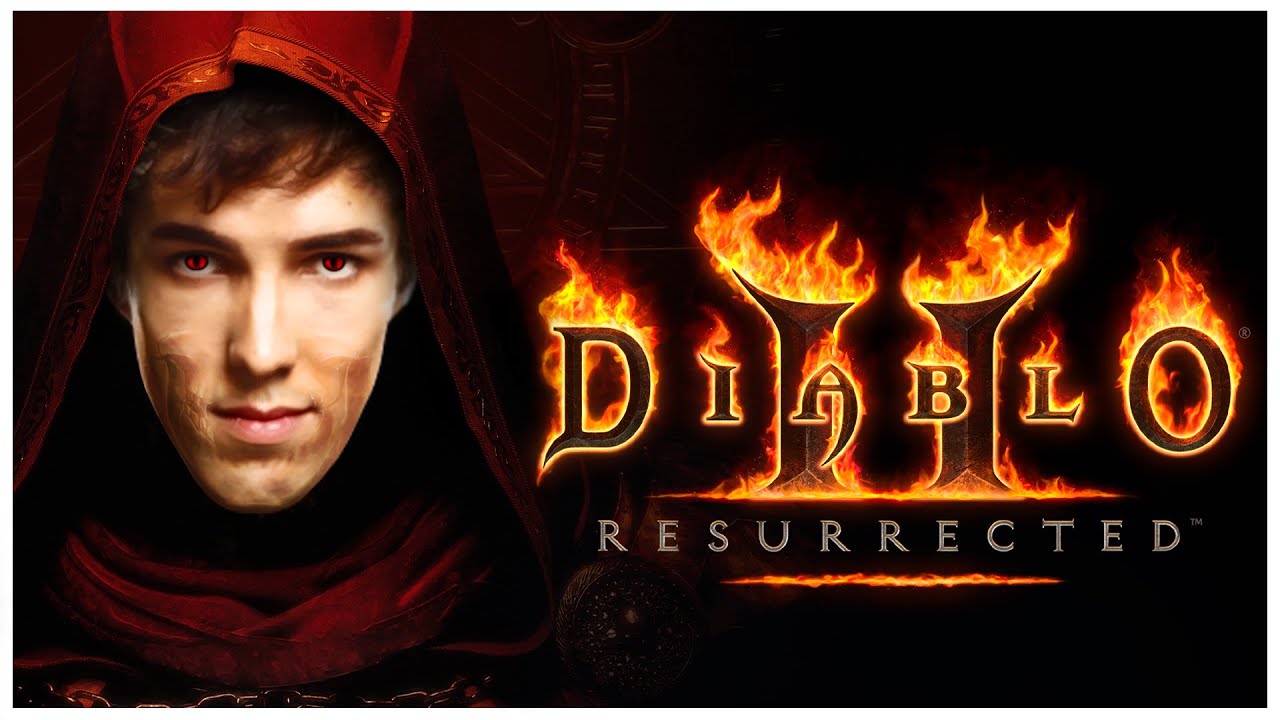 Grubby (про-игрок в WC3) играет в Diablo 2: Resurrected Tech Alpha #BlizzEarlyAccess