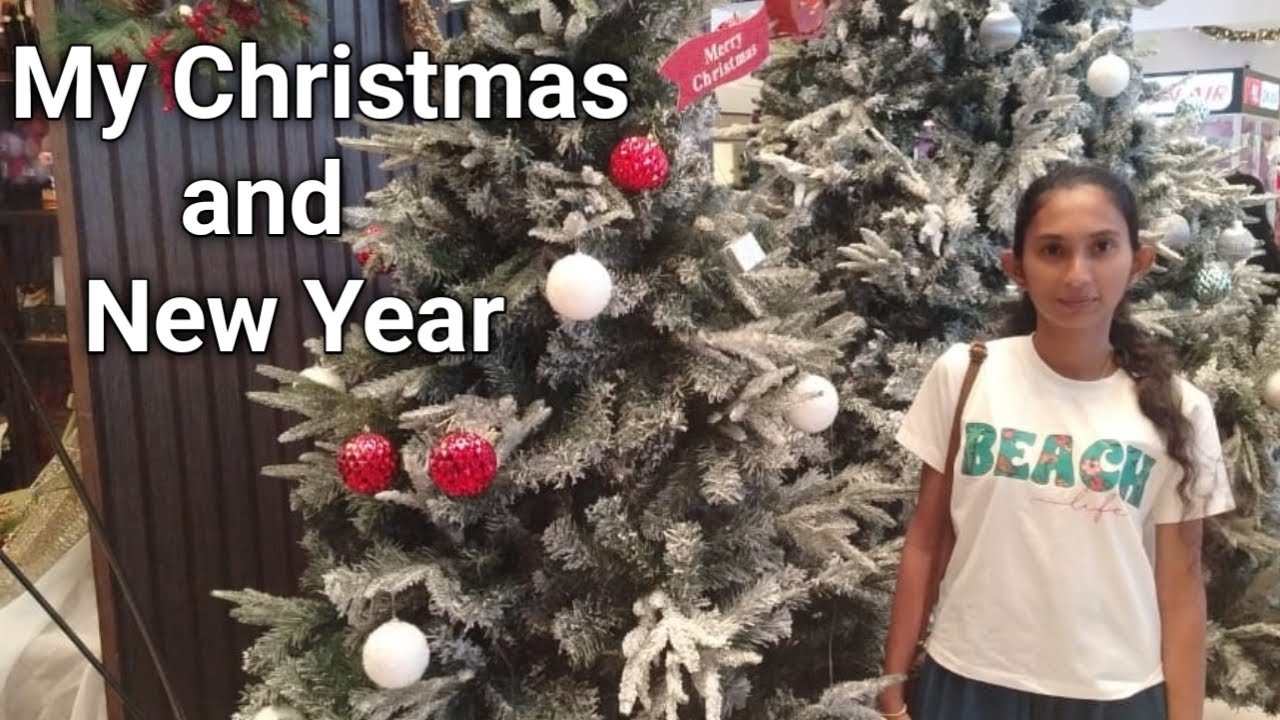 New Year and Christmas දෙකම එකට |#christmas #newyear2026 #dayvlog 