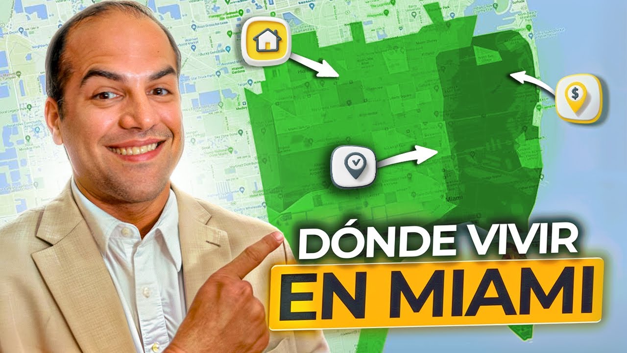 Mapa de MIAMI explicado: Zonas, precios reales y dónde vivir en 2026 (Guía completa)