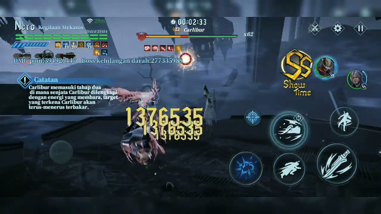 NERO MECHANICAL MADNESS Kill Carlibur Boss Hunt HAH S Devil May Cry Peak Of Combat