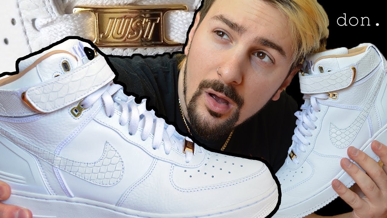 P.O.V. UNBOXING: DESIGNER NIKE AIR FORCE ONES  - 