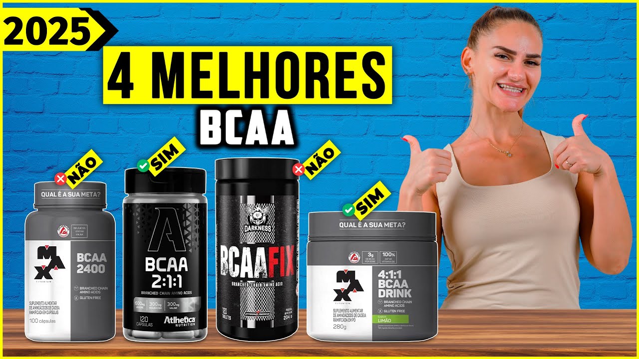 Os 4 Melhores BCAA Em 2025!