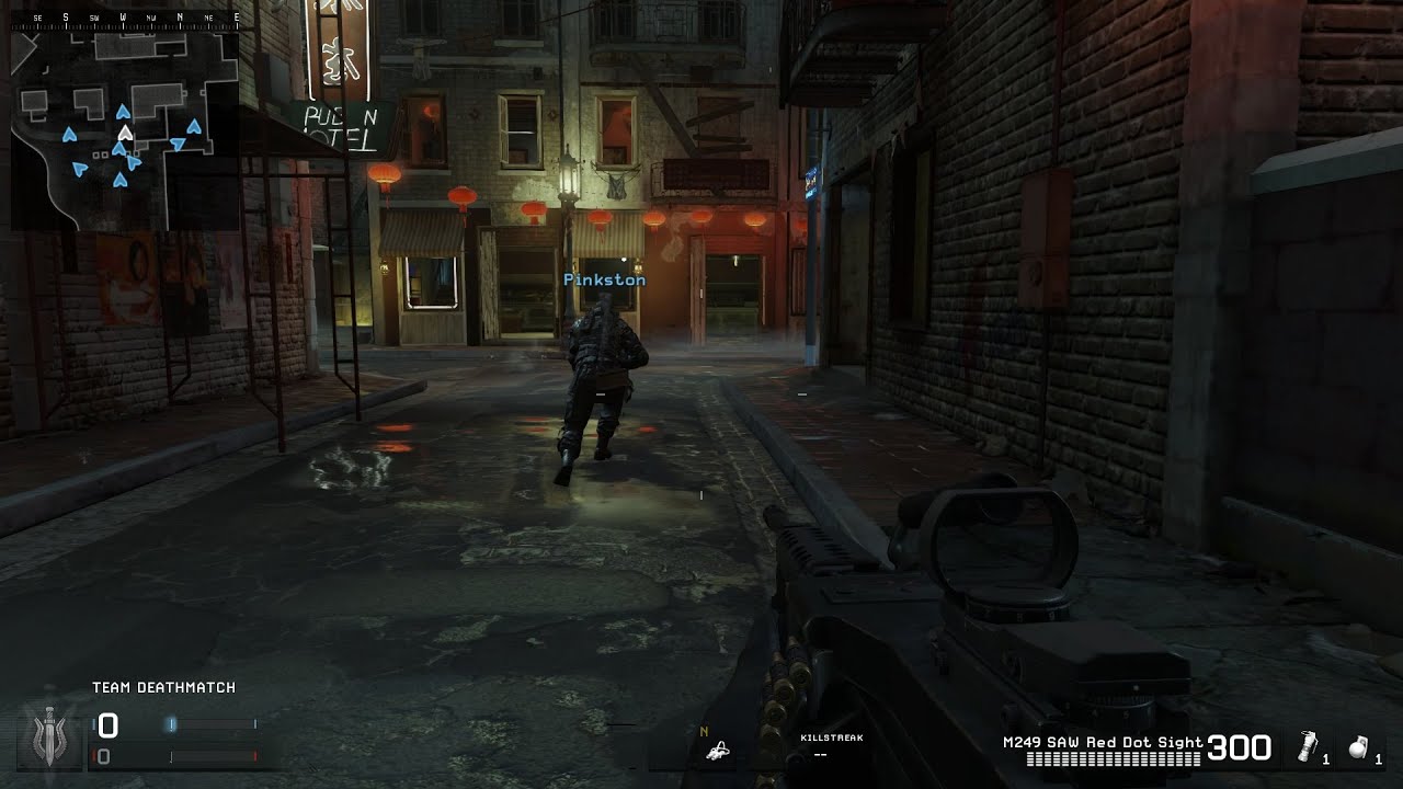 Call of Duty: Modern Warfare Remastered Team Deathmatch Chinatown PC Gameplay