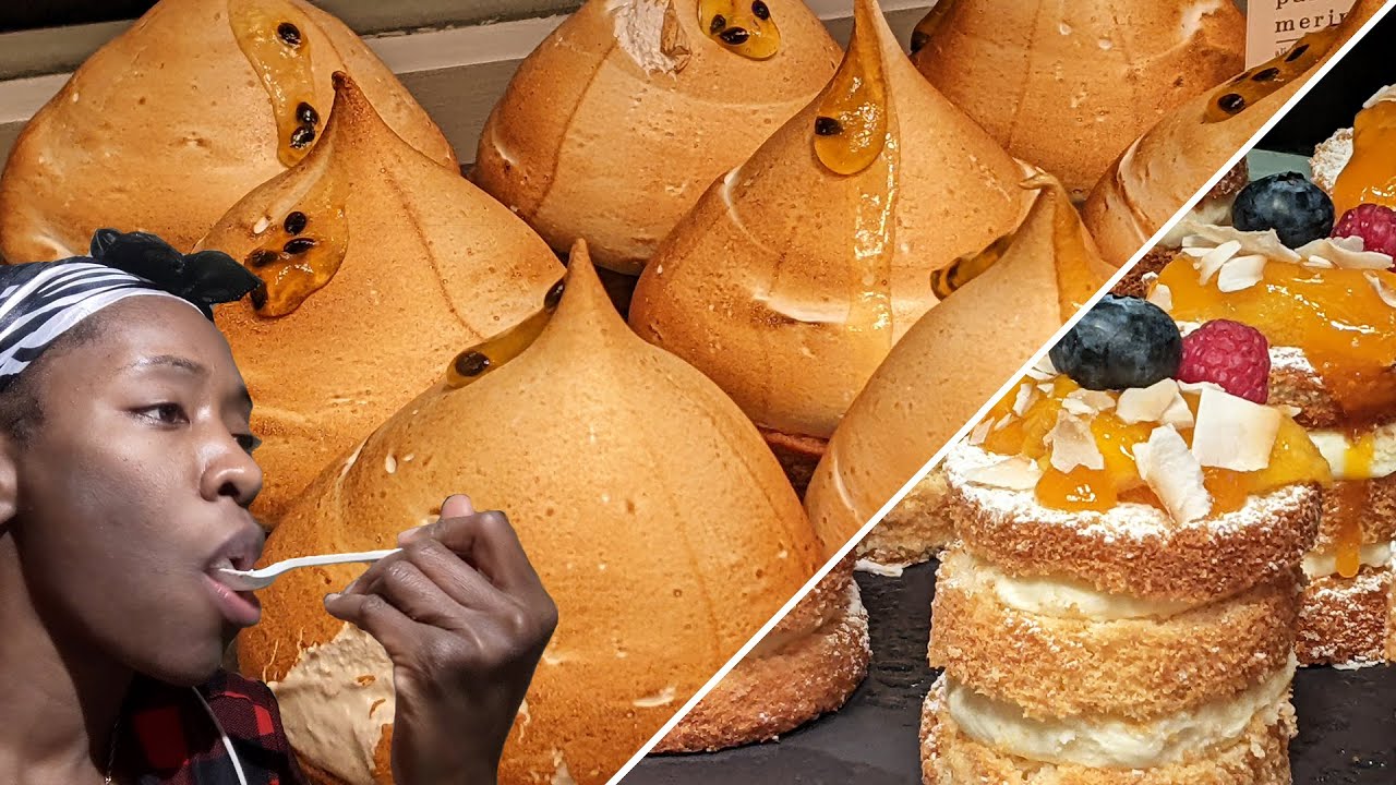L'ETO Caffe: A cute café with an enticing window display of pastries in Soho, London, UK