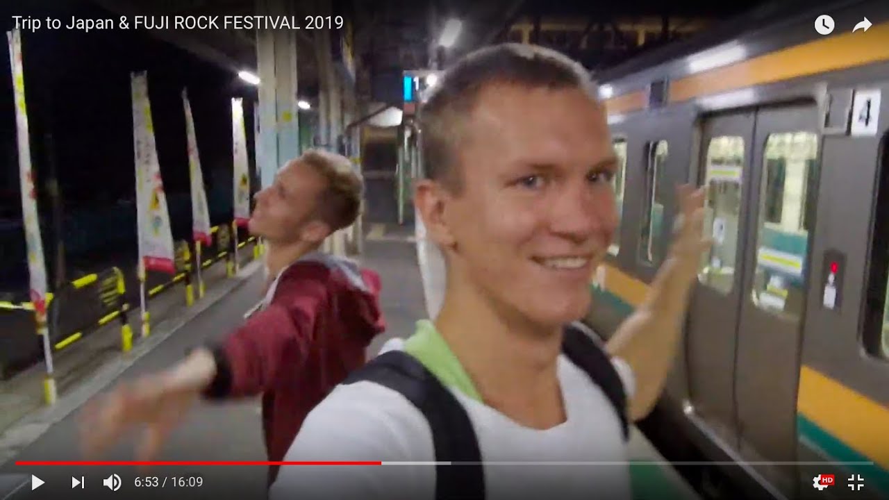 Trip to Japan & FUJI ROCK FESTIVAL 2019