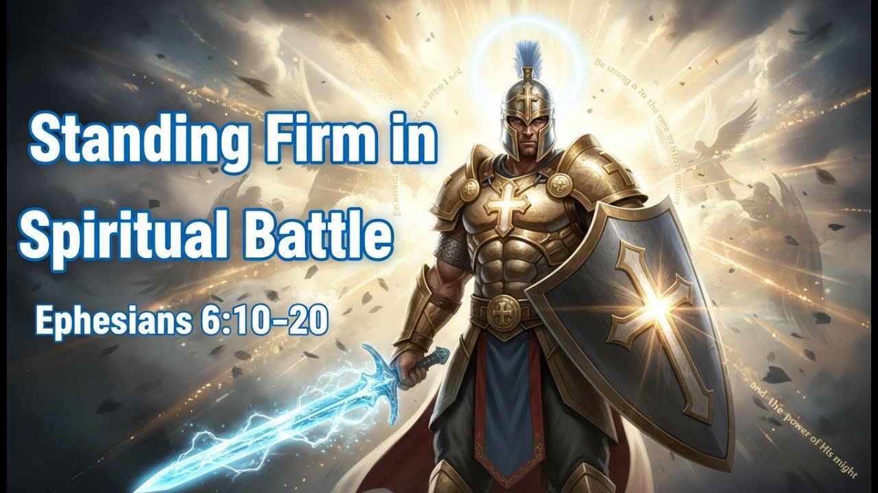 Standing Firm in Spiritual Battle | Ephesians 6:10–20 | The Prayer & Scripture Channel