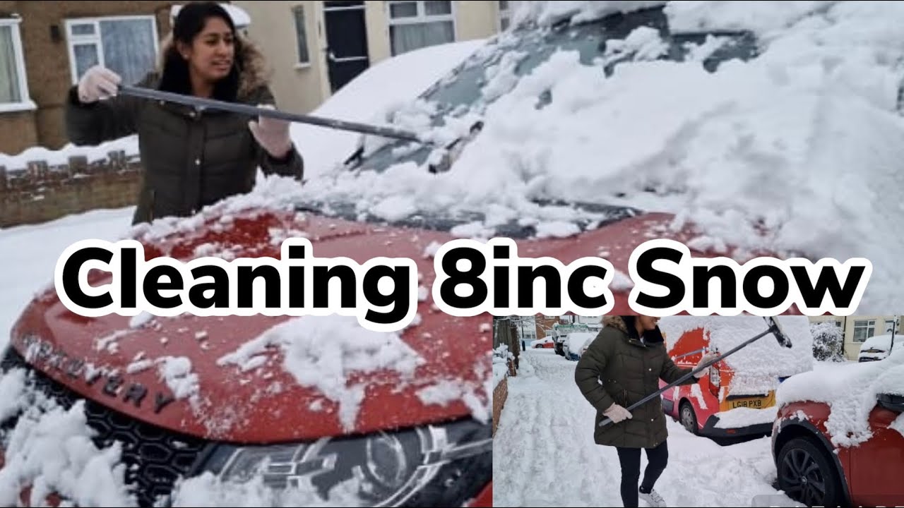 The Best Way to Clean Snow Off Your Car
