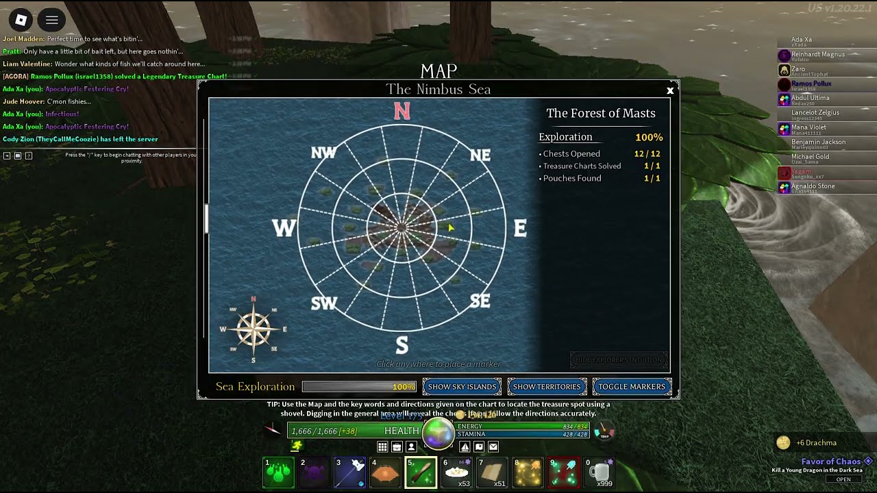 forest of masts halfway east atop a high cliff in the ground arcane odyssey