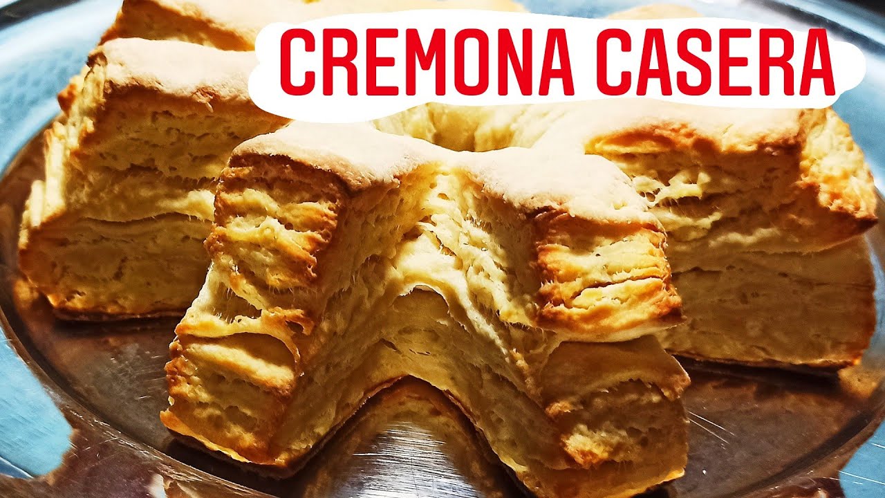 como hacer?? CREMONA de panadería CASERA bien CROCANTE Y CRUJIENTE!!