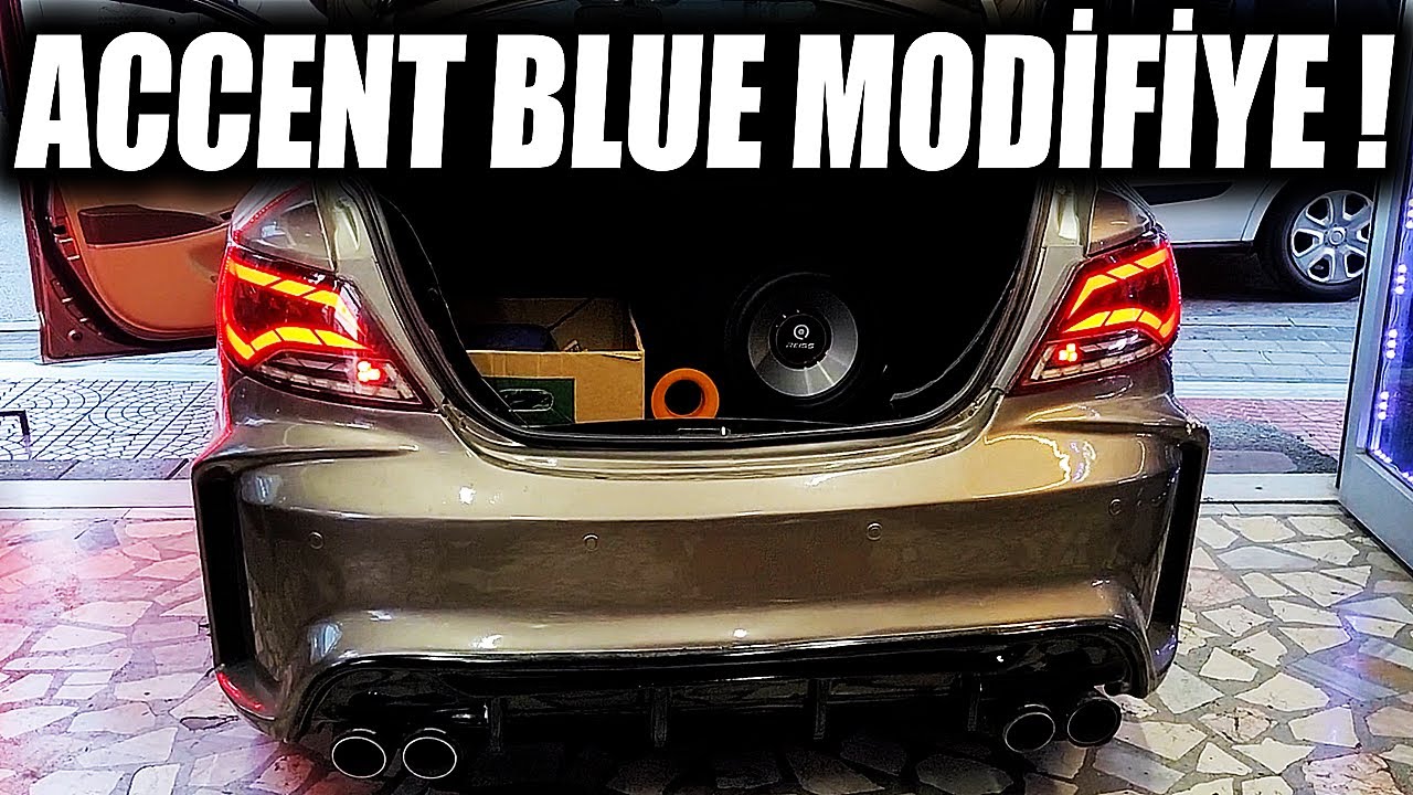 ACCENT BLUE BÜYÜK DEĞİŞİM !!! HAYALLERİME KAVUŞUYORUM !!!
