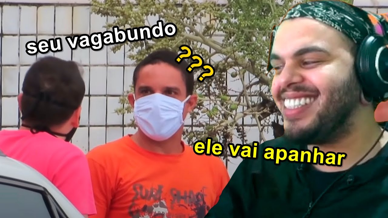 XINGAND0 PESSOAS NA RUA SÓ PRA VER NO QUE DÁ - Maicon react