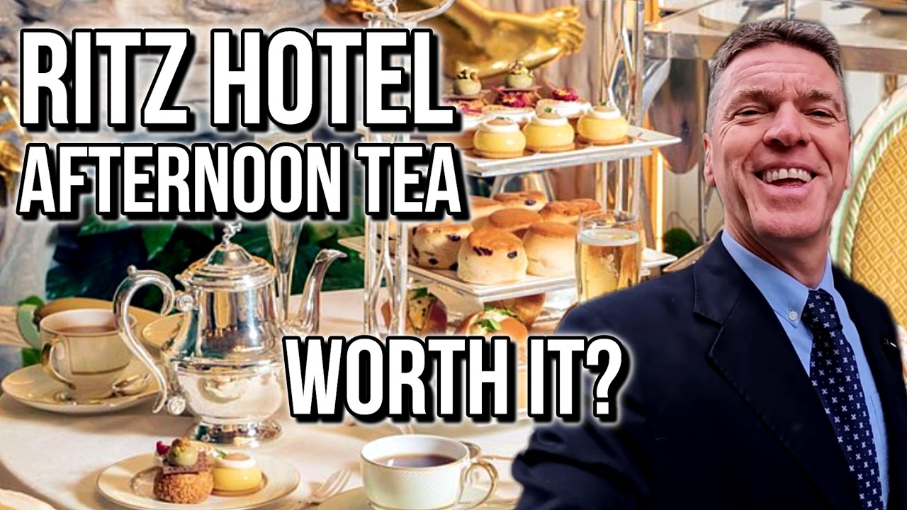 Inside The Ritz Hotel's Afternoon Tea Plus Unlimited Food Hack!