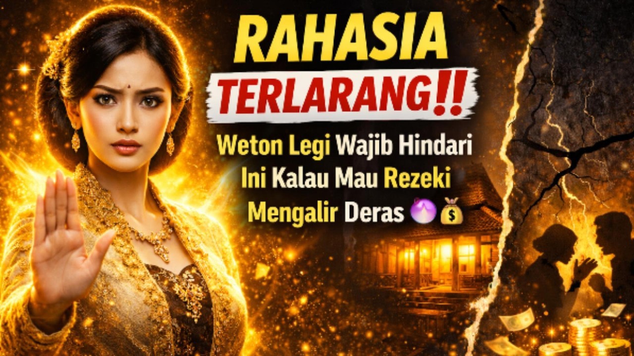RAHASIA TERLARANG‼️ Weton Legi Wajib Hindari Ini K-Cover