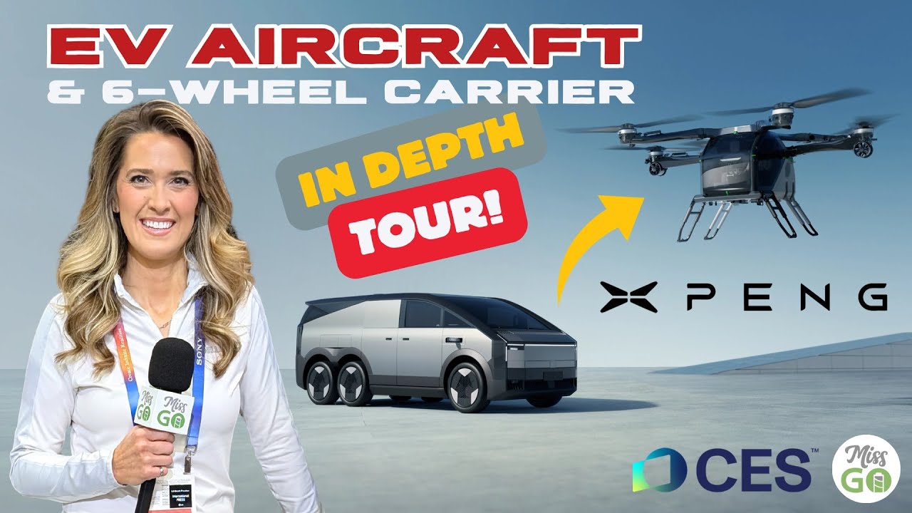 Xpeng AEROHT Flying Car & Land Aircraft Carrier (CES 2025)