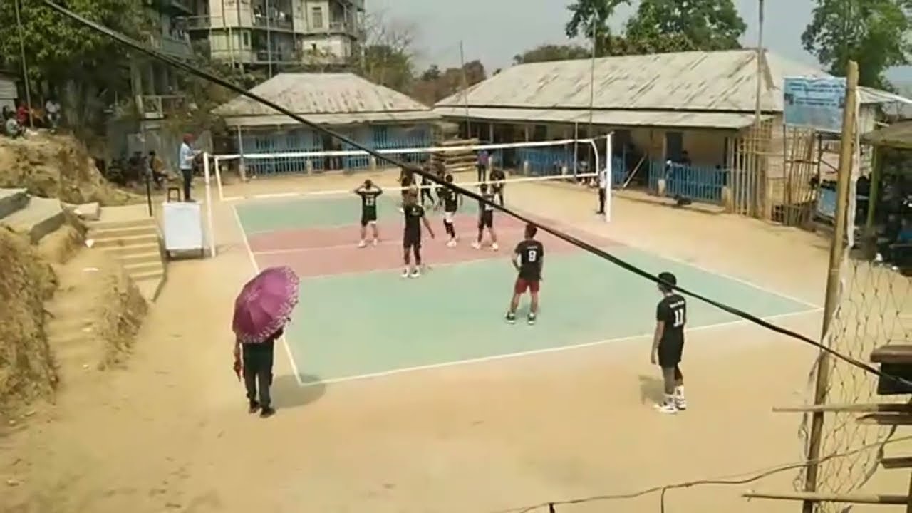 Khuangzika memorial volleyball tournament quarter final Hnahthial Vs Thenzawl