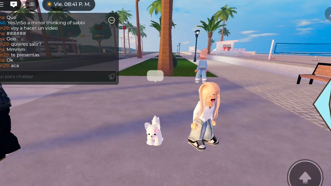 Haciendo un 24HRS pero con mi avatar de perrita |sale mal |roblox |Berry Avenue