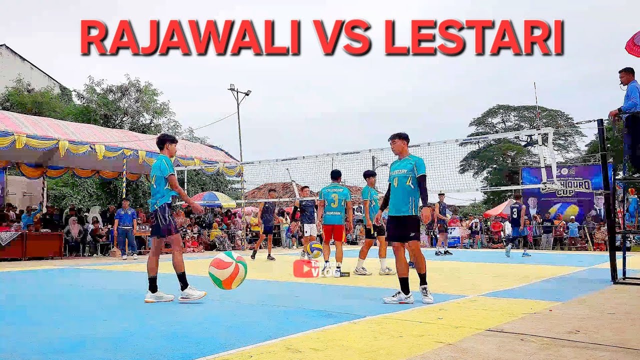 VOLI TARKAM RAJAWALI VS CV LESTARI KARAWANG