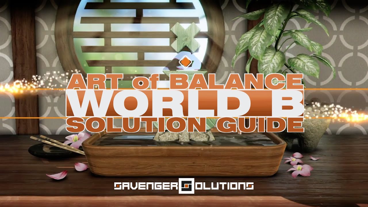 ART OF BALANCE | Full World B Solution Guide | PS4
