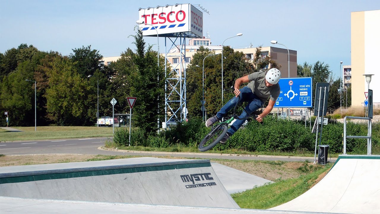 Nový SKATEPARK V CHRUDIMI je v provozu - Chrudim 8.9.2020