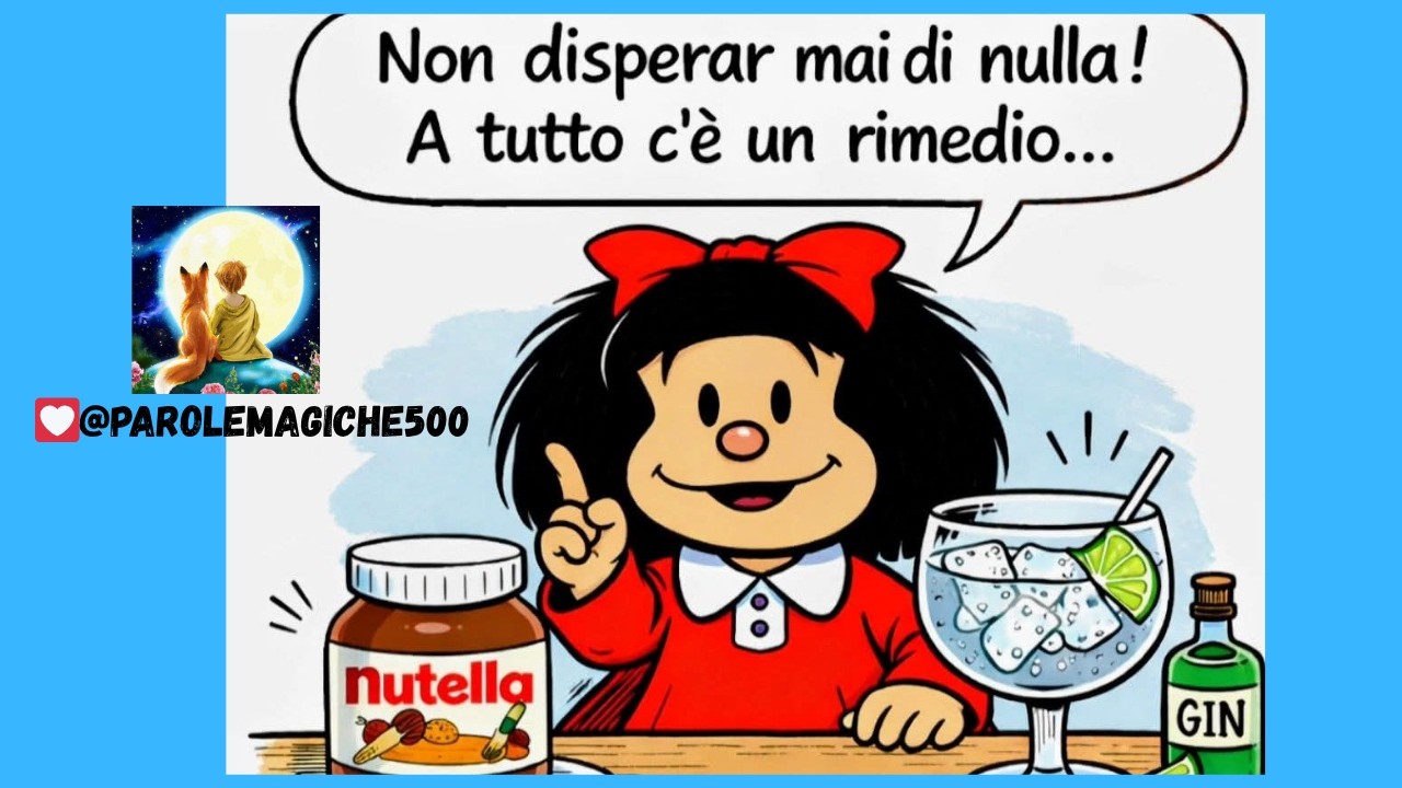 Le cose più belle nascono per caso ..  Mafalda