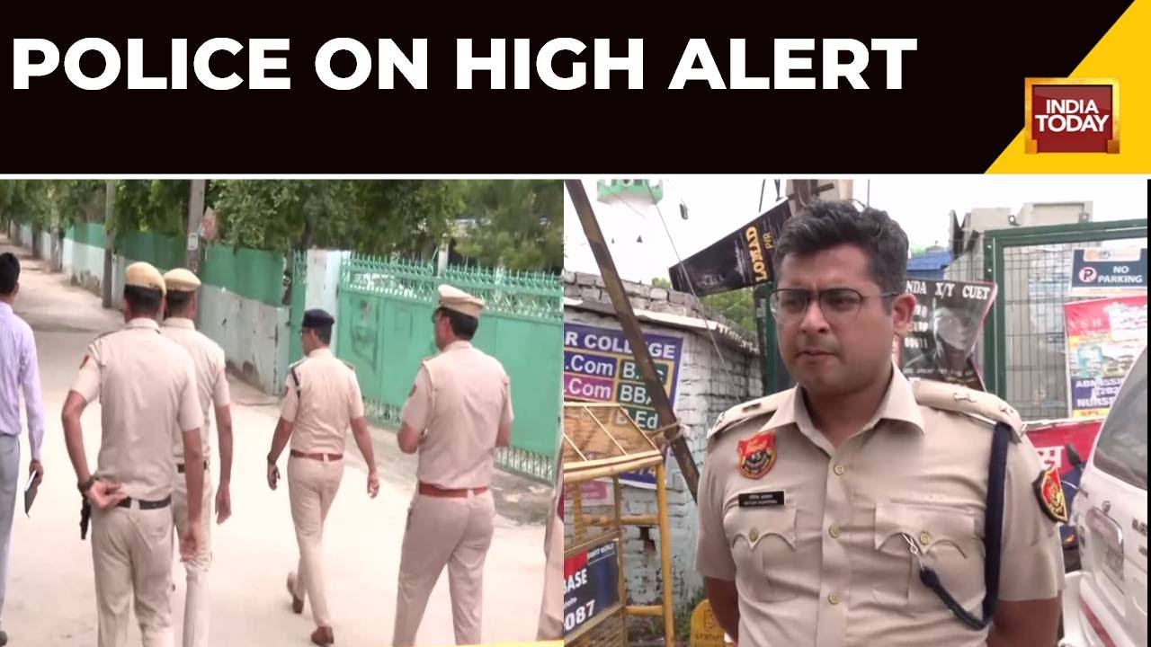 Gurugram Police On High Alert Amid Friday Prayer Outside Eidgah Mosque